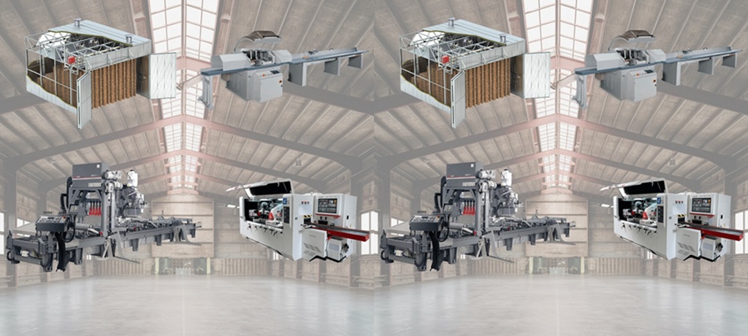 fűrészáru gyártás;szalagfűrész;többfejes gyaluk;szárítókamrák