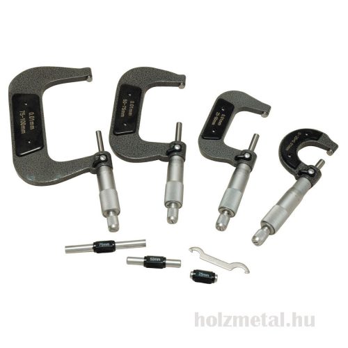 BMS4  Külső mikrométer készlet