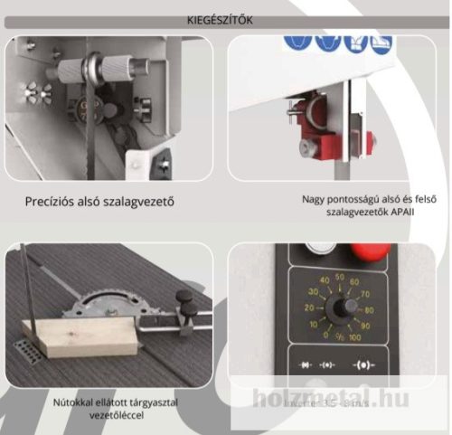 CENTAURO CO600 Függőleges szalagfűrészgép