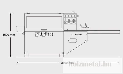 Futura P-One négyfejes gyalugép