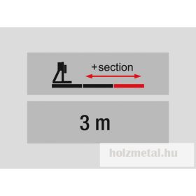 PILOUS CTR 710 kiegészítő sínhosszabítás - 3m