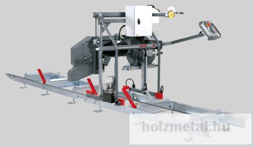 Pilous CTR 550E vízszintes szalagfűrész elektromos előtolással