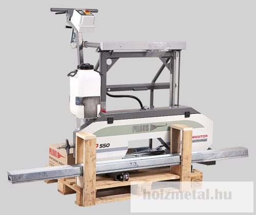 Pilous CTR 550 vízszintes szalagfűrész manuális előtolással