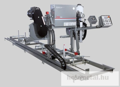 Pilous CTR 710 professzionális vízszintes szalagfűrész manuális előtolással