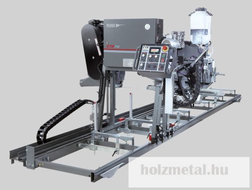 Pilous CTR 710 professzionális vízszintes szalagfűrész manuális előtolással