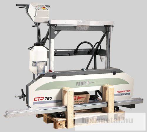 Pilous CTR 750EV vízszintes szalagfűrész elektromos előtolással és magasságállítással