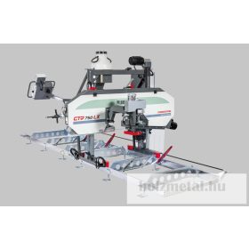   Pilous CTR 750LX vízszintes szalagfűrész elektromos előtolással és magasságállítással, elővágóval