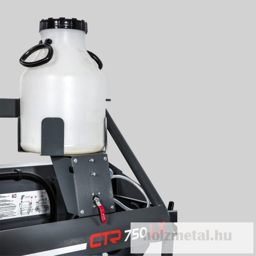 Pilous CTR 750LX vízszintes szalagfűrész elektromos előtolással és magasságállítással, elővágóval