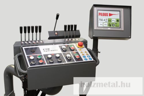 Pilous CTR 800H Hidraulikus szalagfűrész