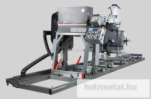 Pilous CTR 800/CTR 800S profeeszionális  vízszintes szalagfűrész elektromos előtolással és magasságállítással