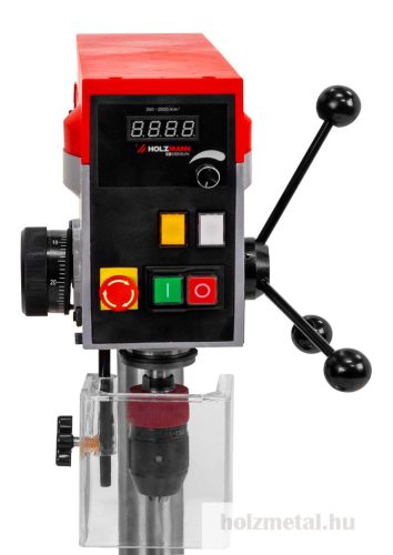 SB 13B16VN_230V állványos fúrógép  központosító lézerrel, LED munkafénnyel és változtatható, fúrási sebességgel