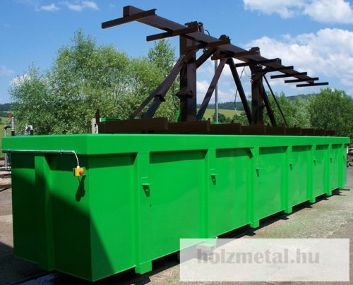 Áztatókád/Merítőkád hidraulikus emeléssel 8,5m