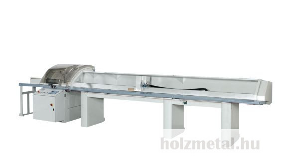 STROMAB TR 600 MATRIX - 6000 automata előtolással rendelkező optimalizáló keresztdaraboló fűrész. 600mm-es vágótárcsa átmérő akár kötegelt munkadarabok egyidejű átvágását is lehetővé teszi.